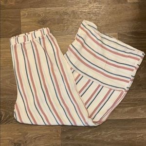 Cropped wide leg pant (New w/o tag)